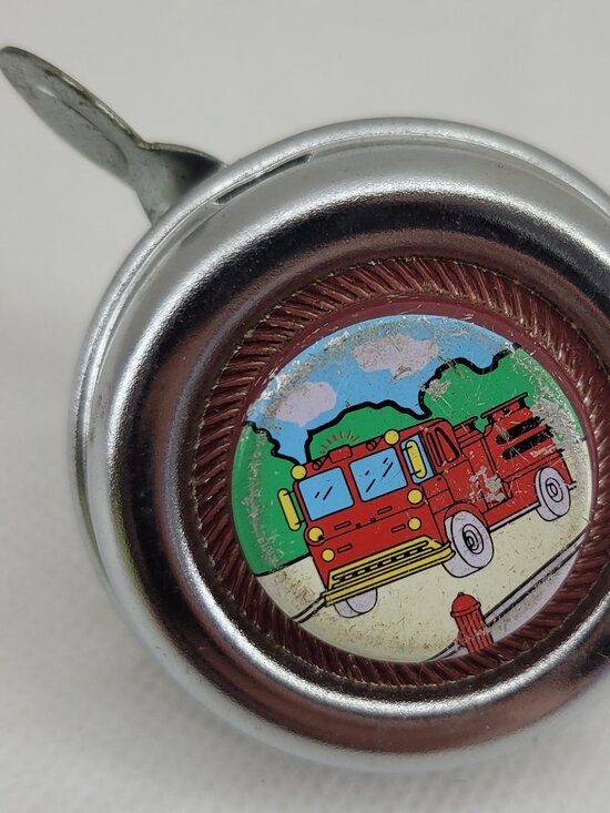 Vintage Other - Vintage Bicycle Tricycle Bell Fire Engine Thumb Ring Ring! Works!